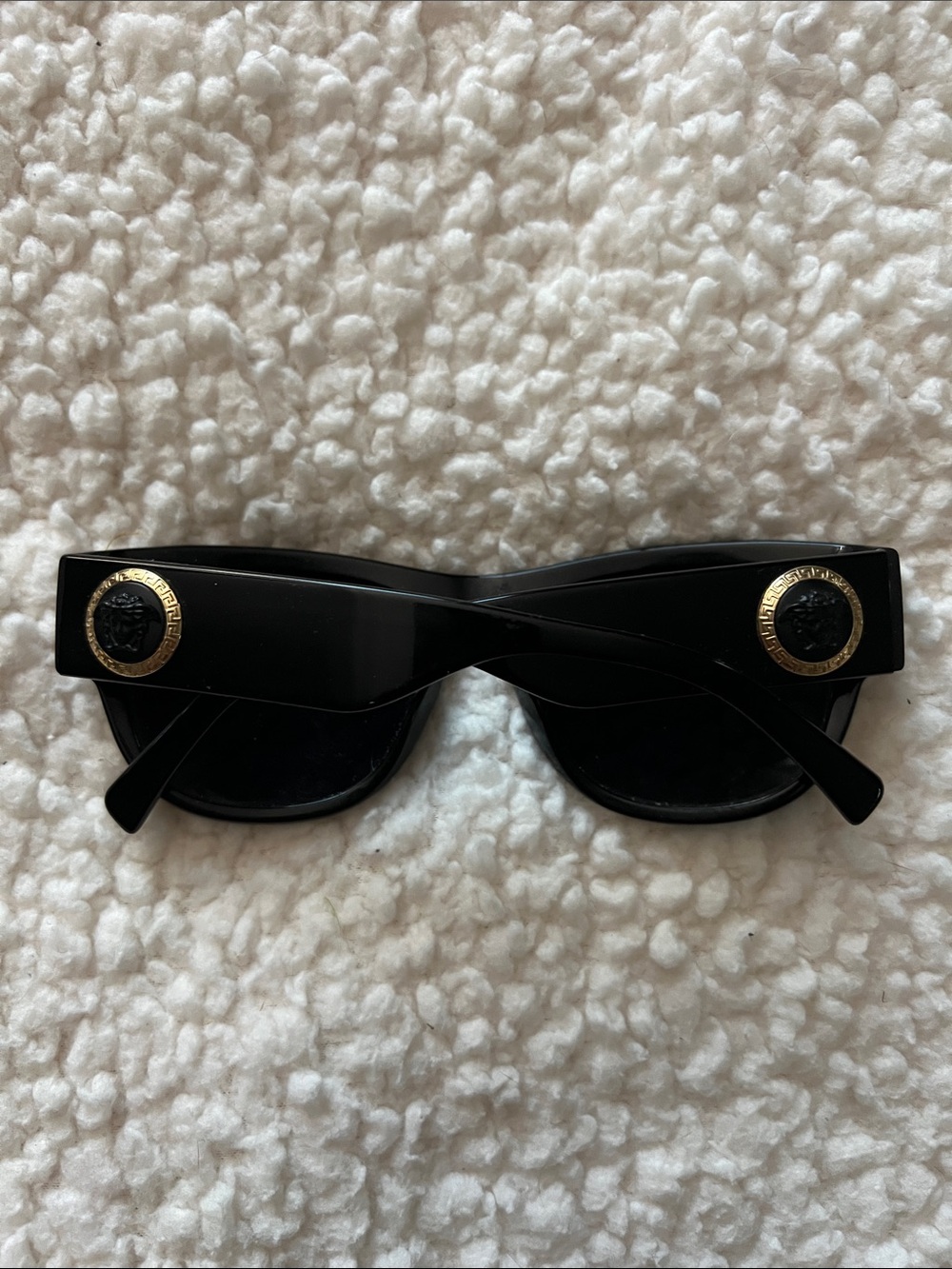 Versace VE4359 Square Men’s Sunglasses Black with Signature Emblem on Temple! - Picture 6 of 6